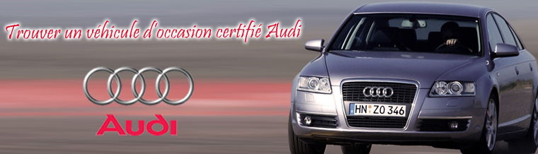 Audi certifié